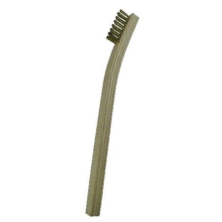 GORDON BRUSH Gordon Brush 30B 3 Row Brass Scratch Brush   Case of 100 30B